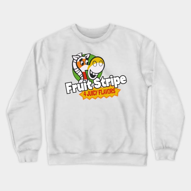 Fruit Stripe Crewneck Sweatshirt by DCMiller01